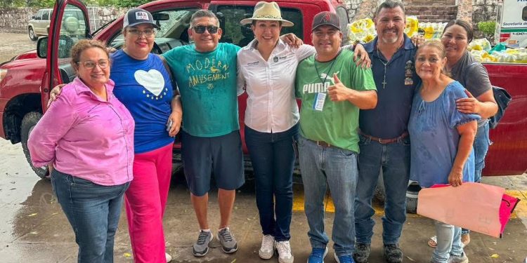 EDITH AGUILAR AGRADECE APOYO A FAMILIAS AFECTADAS EN SAN IGNACIO