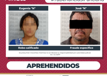 CUMPLIMENTA PGJE DOS ÓRDENES DE APREHENSIÓN POR DIVERSOS DELITOS