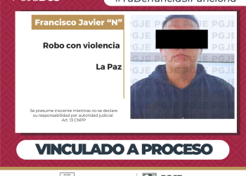 POR ROBO CON VIOLENCIA A CAJERO AUTOMÁTICO HSBC FRANCISCO JAVIER “N” QUEDA VINCULADO A PROCESO