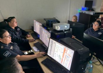 CAPACITAN A POLICÍAS ESTATALES EN ATENCIÓN AL  FORTALECIMIENTO DEL SISTEMA DE VIDEOVIGILANCIA