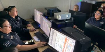 CAPACITAN A POLICÍAS ESTATALES EN ATENCIÓN AL  FORTALECIMIENTO DEL SISTEMA DE VIDEOVIGILANCIA