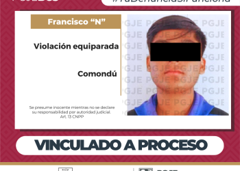 OBTIENE PGJE PRISIÓN PREVENTIVA PARA IMPUTADO POR VIOLACIÓN EQUIPARADA