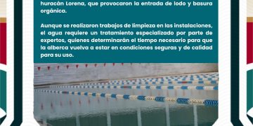 INDEM IMPLEMENTAN JORNADA DE LIMPIEZA EN LA ALBERCA OLÍMPICA DON KOLL