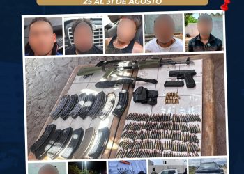 MESA DE SEGURIDAD INFORMA ACCIONES REALIZADAS DEL 25 AL 31 DE AGOSTO