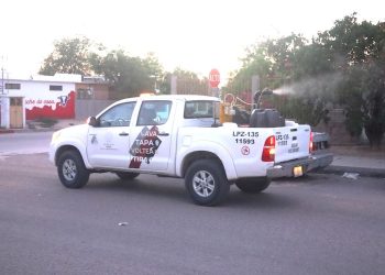 INICIAN LABORES DE FUMIGACIÓN CONTRA MOSCO TRANSMISOR DEL DENGUE EN LA PAZ