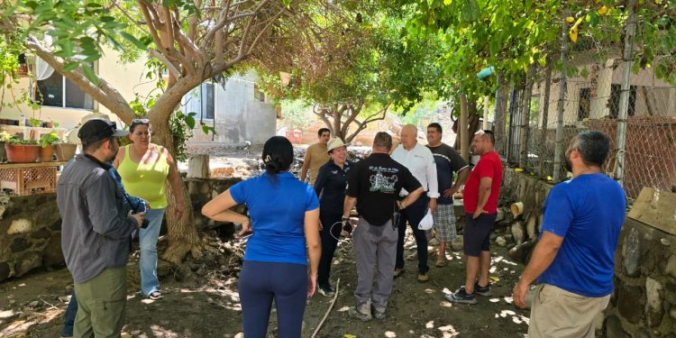 GOBERNADOR CONTINÚA EN MULEGÉ RESPALDANDO A LA COMUNIDAD DE SAN IGNACIO