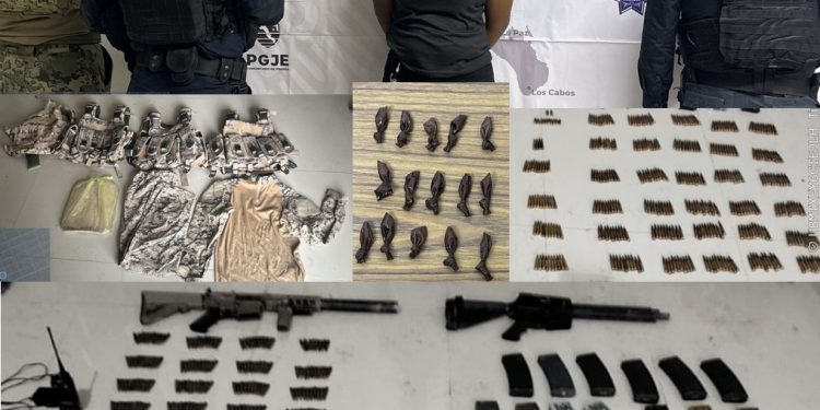 MESA ESTATAL DE SEGURIDAD DESTACA DETENCIÓN Y ASEGURAMIENTO EN COMONDÚ DURANTE OPERATIVOS INTERINSTITUCIONALES