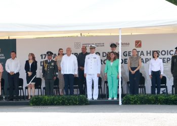 ENCABEZA VÍCTOR CASTRO CEREMONIA POR EL 178 ANIVERSARIO DE LA GESTA HEROICA DE LOS NIÑOS HÉROES DE CHAPULTEPEC