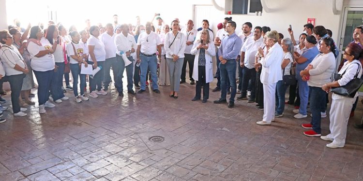 ESTABLECEN SALUD ESTATAL Y SNTSA UN ESPACIO DE DIÁLOGO PARA ATENDER PLANTEAMIENTOS LABORALES