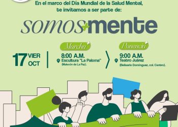 ISJUVENTUD INVITA A LA JORNADA “ SOMOS + MENTES” POR EL DÍA MUNDIAL DE LA SALUD MUNDIAL