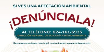 PONEN A DISPOSICIÓN LÍNEA TELEFÓNICA PARA REPORTAR DAÑOS AMBIENTALES EN LOS CABOS