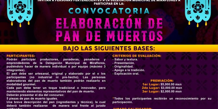 INVITA AYUNTAMIENTO DE LOS CABOS AL FESTIVAL DÍA DE MUERTOS MIRAFLORES 2025