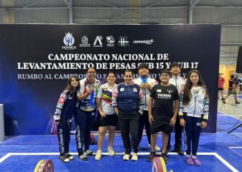 ATLETAS DE LOS CABOS CONQUISTAN 15 MEDALLAS EN EL CAMPEONATO NACIONAL DE LEVANTAMIENTO DE PESAS SUB 15 Y SUB 17