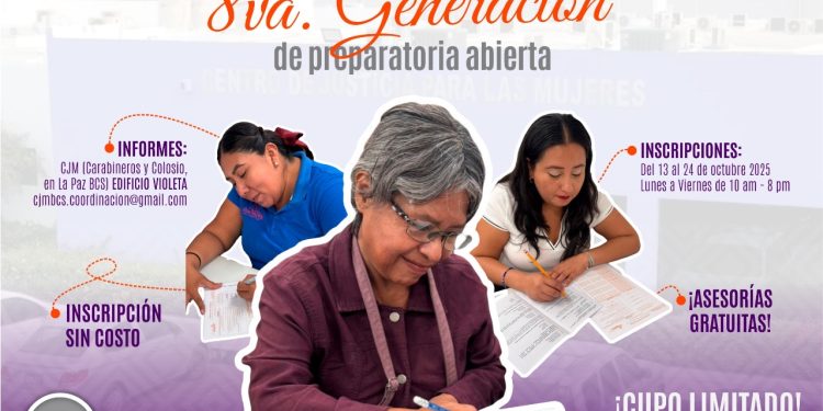 ABRE CENTRO DE JUSTICIA PARA LAS MUJERES CONVOCATORIA PARA LA 8VA. GENERACIÓN DE PREPARATORIA ABIERTA