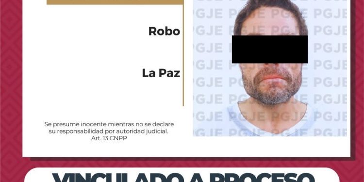 OBTIENE PGJE VINCULACIÓN A PROCESO PARA IMPUTADO POR ROBO