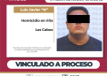 OBTIENE PGJE PRISIÓN PREVENTIVA PARA IMPUTADO POR HOMICIDIO EN LOS CABOS
