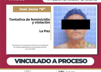 PGJE OBTIENE VINCULACIÓN A PROCESO CONTRA IMPUTADO POR TENTATIVA DE FEMINICIDIO Y VIOLACIÓN