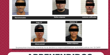 CUMPLIMENTA PGJE 5 ÓRDENES DE APREHENSIÓN POR DIVERSOS DELITOS