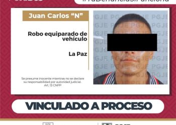 QUEDA VINCULADO A PROCESO POR ROBO   EQUIPARADO DE VEHÍCULO EN LA PAZ