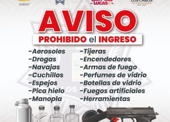 IMPLEMENTA AYUNTAMIENTO DE LOS CABOS OPERATIVO PREVENTIVO POR FIESTAS TRADICIONALES CABO SAN LUCAS 2025