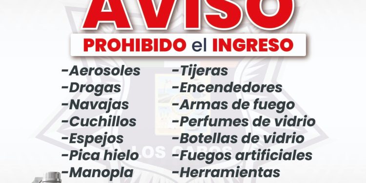 IMPLEMENTA AYUNTAMIENTO DE LOS CABOS OPERATIVO PREVENTIVO POR FIESTAS TRADICIONALES CABO SAN LUCAS 2025