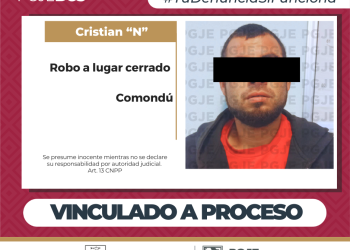 QUEDA VINCULADO A PROCESO POR ROBO A LUGAR CERRADO