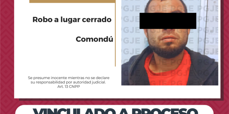 QUEDA VINCULADO A PROCESO POR ROBO A LUGAR CERRADO