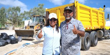 SÚPERVISA DELEGADA DE CABO SAN LUCAS LABORES DE RECOLECCIÓN DE BASURA EN COLONIA FUNDADORES