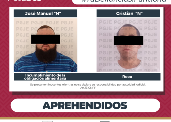 CUMPLIMENTA PGJE 3 ÓRDENES DE APREHENSIÓN POR DIVERSOS DELITOS