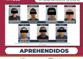 APREHENDE PGJE A 7 PERSONAS POR DIVERSOS DELITOS