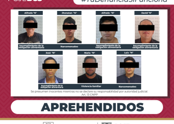 APREHENDE PGJE A 7 PERSONAS POR DIVERSOS DELITOS