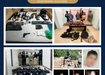 MESA ESTATAL DE SEGURIDAD INFORMA ACCIÓNES REALIZADAS DEL 29 DE SEPTIEMBRE AL 5 DE OCTUBRE