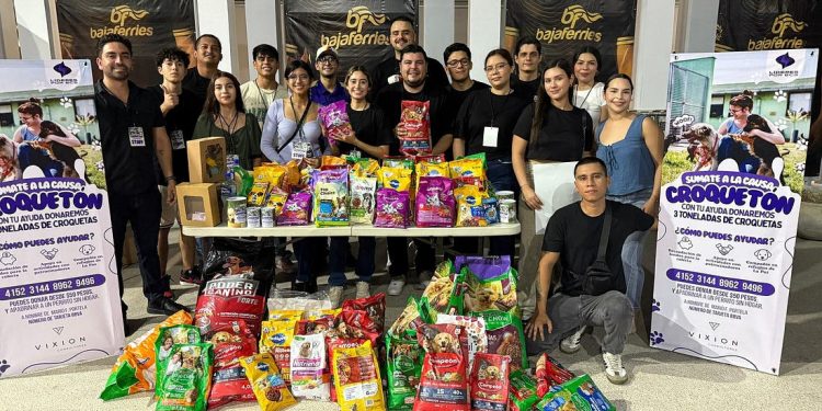 LA AFICIÓN AURINEGRA DONÓ 650 KG DE ALIMENTO EN EL CROQUETÓN 2025