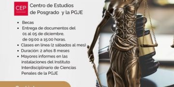 PGJE ABRE CONVOCATORIA PARA SER PARTE DE LA 2DA. GENERACIÓN DE LA LICENCIATURA EN DERECHO EN LÍNEA