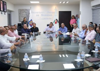 FORTALECERÁN MESA DE SEGURIDAD Y CENTRO COORDINADOR EMPRESARIAL LA PAZ ACCIONES DE PREVENCIÓN DEL DELITO