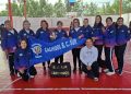 DESTACA EQUIPO FEMENIL DE CACHIBOL DEL ISSSTE BCS EN ENCUENTRO DEPORTIVO EN COMONDÚ