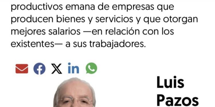 RICOS PRODUCTIVOS Y RICOS PARÁSITOS