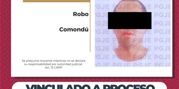 VINCULADO A PROCESO POR ROBO CON VIOLENCIA MORAL EN CIUDAD CONSTITUCIÓN