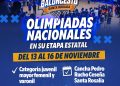 EDITH AGUILAR INVITA A LAS OLIMPIADAS CONADE DE BALONCESTO DEL 13 AL 16 EN SANTA ROSALÍA