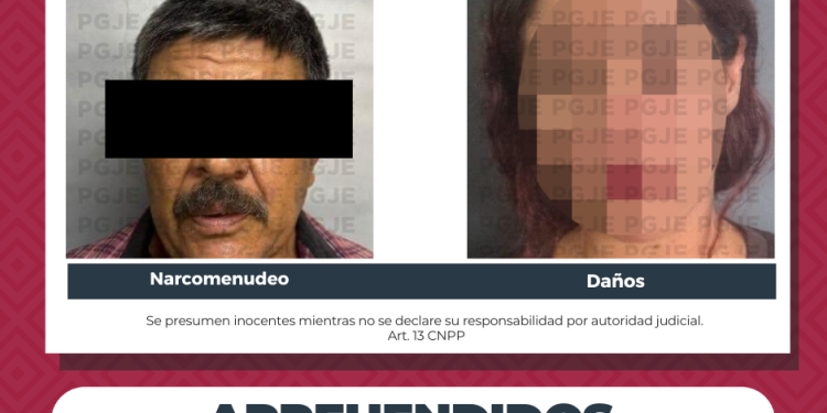 APREHENDE PGJE A 2 IMPUTADOS POR DIVERSOS DELITOS