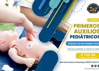 BOMBEROS DE SAN JOSÉ DEL CABO IMPARTIRÁN CURSO DE PRIMEROS AUXILIOS PEDIÁTRICOS