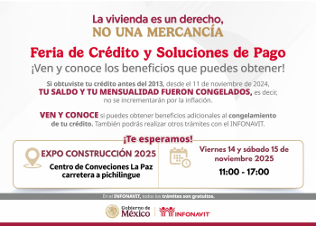 INFONAVIT INSTALARÁ MÓDULO DE ATENCIÓN  PARA DERECHOHABIENTES DE LA PAZ