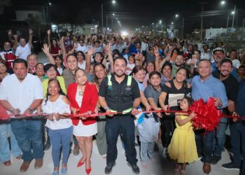 EL GOBIERNO MUNICIPAL ENTREGÓ LA OBRA DE PAVIMENTACIÓN DE LA AVENIDA ING. ISRAEL EN VISTA HERMOSA EN SJC