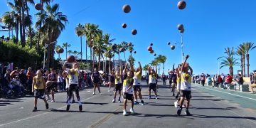 PARTICIPAN ALUMNOS DEL CENTRO DE SEGURIDAD SOCIAL LA PAZ DEL IMSS BAJA CALIFORNIA SUR EN DESFILE CÍVICO -DEPORTIVO DEL 20 DE NOVIEMBRE