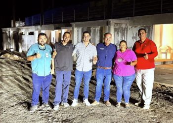 AVANZA EL 60% CONSTRUCCIÓN DE LA UNIDAD DEPORTIVA DE CADUAÑO
