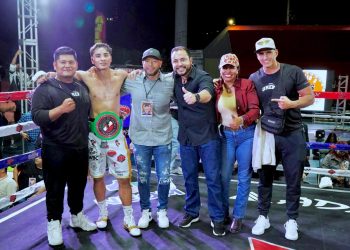 ALCALDE CHRISTIAN AGÚNDEZ RECONOCE EL TALENTO DE PUGILÍSTAS LOCALES