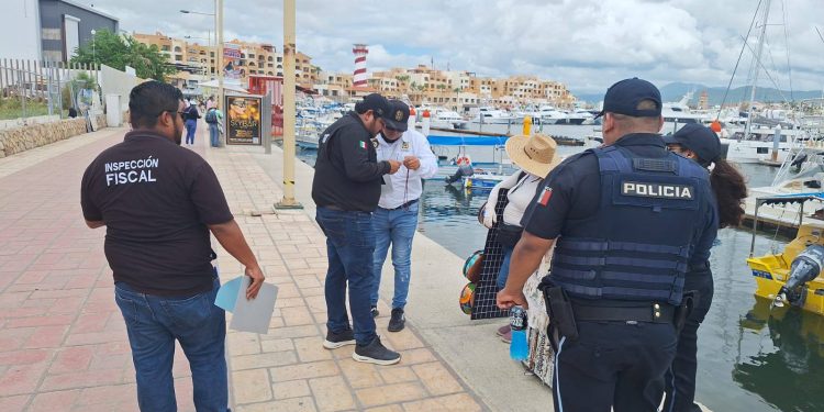 REDOBLA INSPECCIÓN FISCAL OPERATIVOS PARA EL ORDENAMIENTO DEL COMERCIO EN ZONAS TURÍSTICAS DE CABO SAN LUCAS