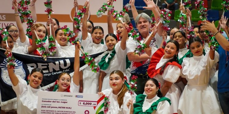 PREMIA INSUDE A ESCUELAS GANADORAS DEL CONCURSO DE TABLAS RÍTMICAS