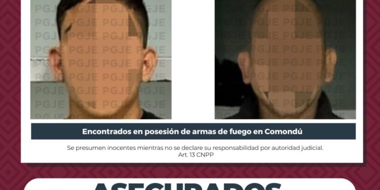 ASEGURA PGJE A DOS PERSONAS CON ARMAS LARGAS Y VEHÍCULOS ; SE INVESTIGA SU RELACIÓN CON HECHOS OCURRIDOS EN LORETO