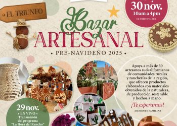 BAZAR ARTESANAL PRE-NAVIDEÑO 2025:  CELEBRANDO EL TALENTO DE LAS COMUNIDADES RURALES DE BAJA CALIFORNIA SUR
